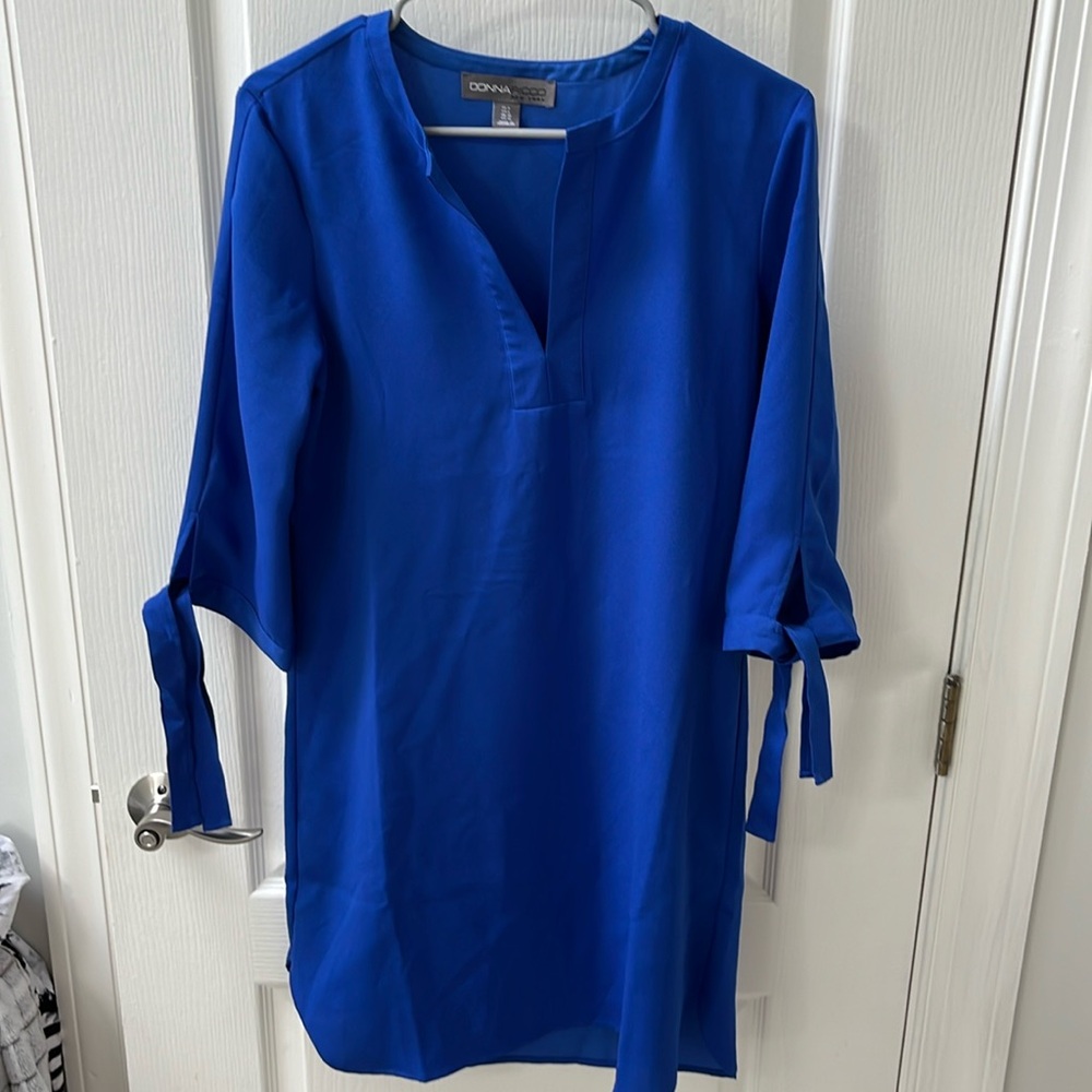 Blue dress